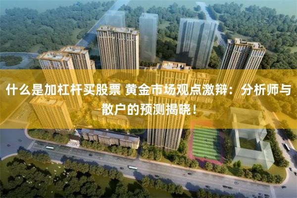 什么是加杠杆买股票 黄金市场观点激辩：分析师与散户的预测揭晓！