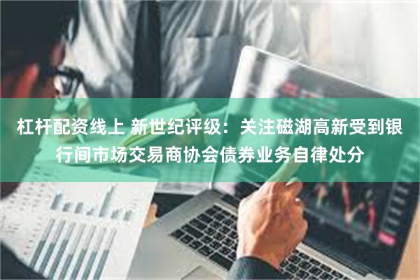 杠杆配资线上 新世纪评级：关注磁湖高新受到银行间市场交易商协会债券业务自律处分