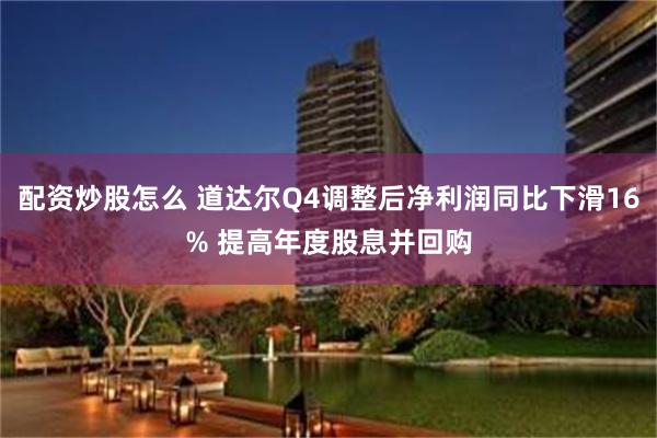 配资炒股怎么 道达尔Q4调整后净利润同比下滑16% 提高年度股息并回购