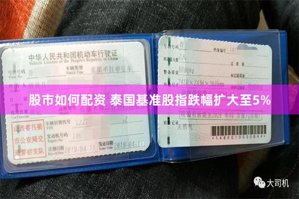 股市如何配资 泰国基准股指跌幅扩大至5%