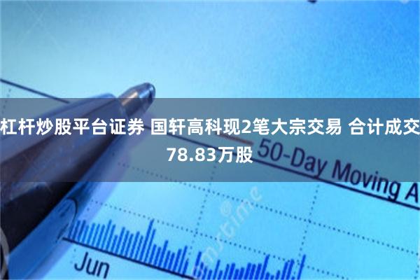杠杆炒股平台证券 国轩高科现2笔大宗交易 合计成交78.83万股