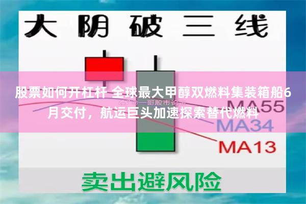 股票如何开杠杆 全球最大甲醇双燃料集装箱船6月交付,航运巨头加速探索替代燃料