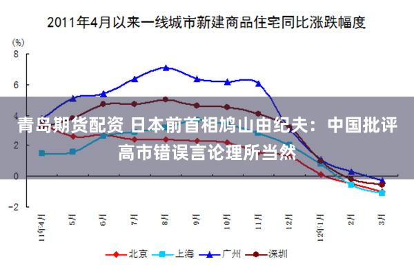青岛期货配资 日本前首相鸠山由纪夫：中国批评高市错误言论理所当然