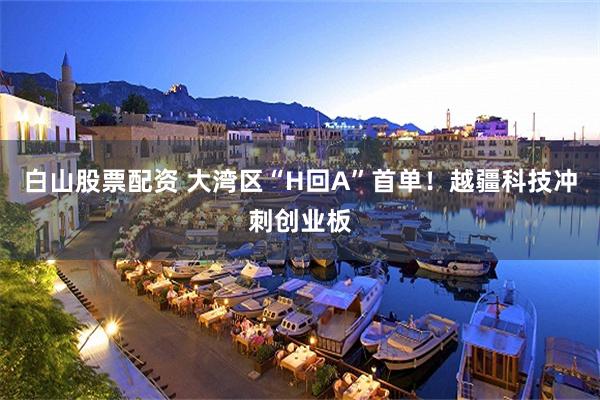 白山股票配资 大湾区“H回A”首单！越疆科技冲刺创业板